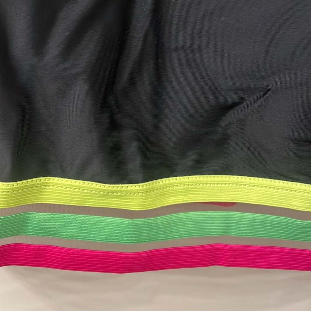 NWOT Neon Banded Rash Guard Top - Picture 7 of 9